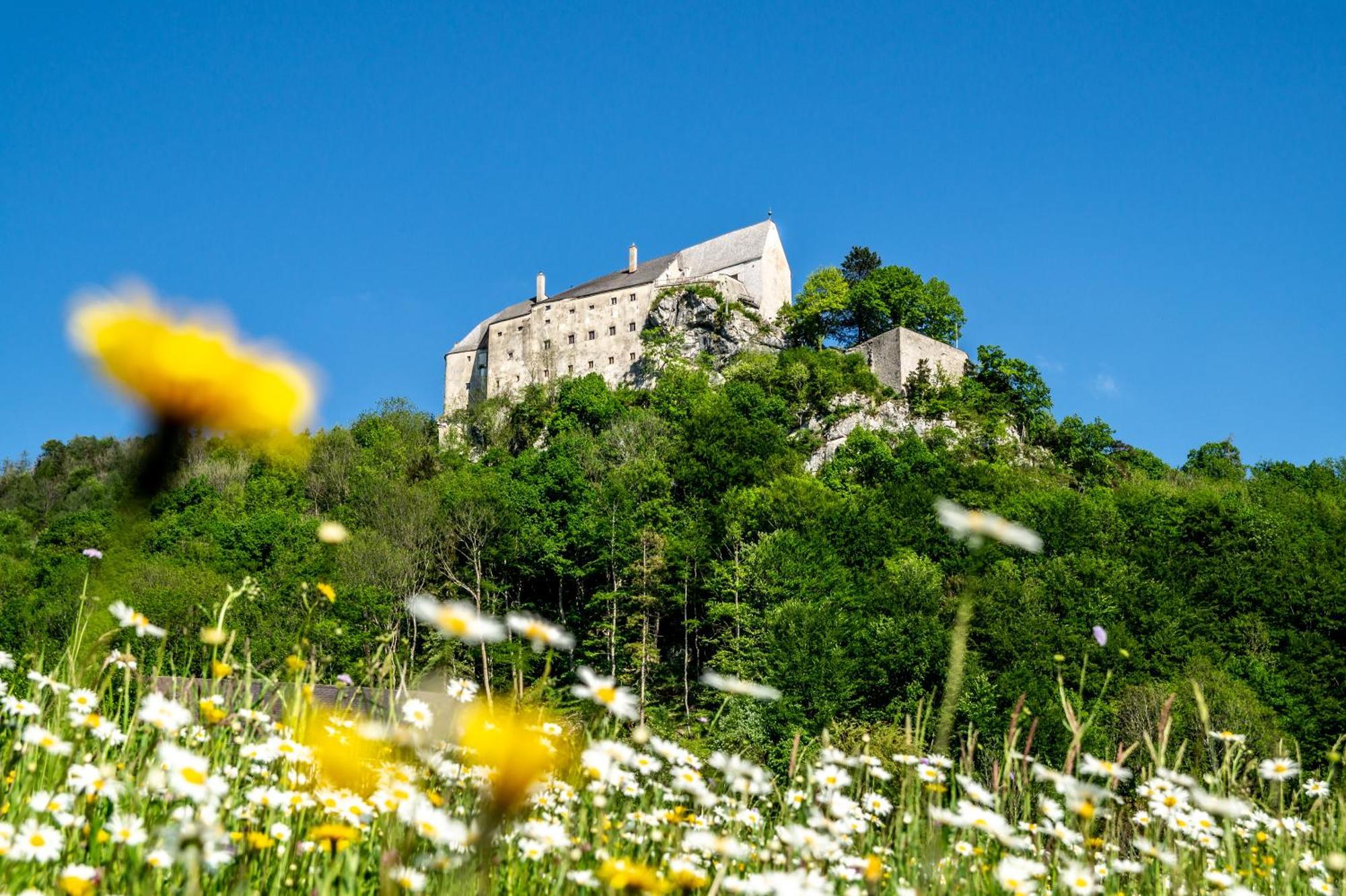 Hotel Burg Altpernstein Micheldorf in Oberösterreich Exterior foto