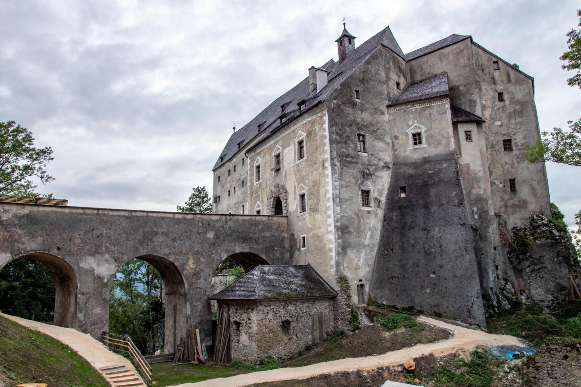 Hotel Burg Altpernstein Micheldorf in Oberösterreich Exterior foto